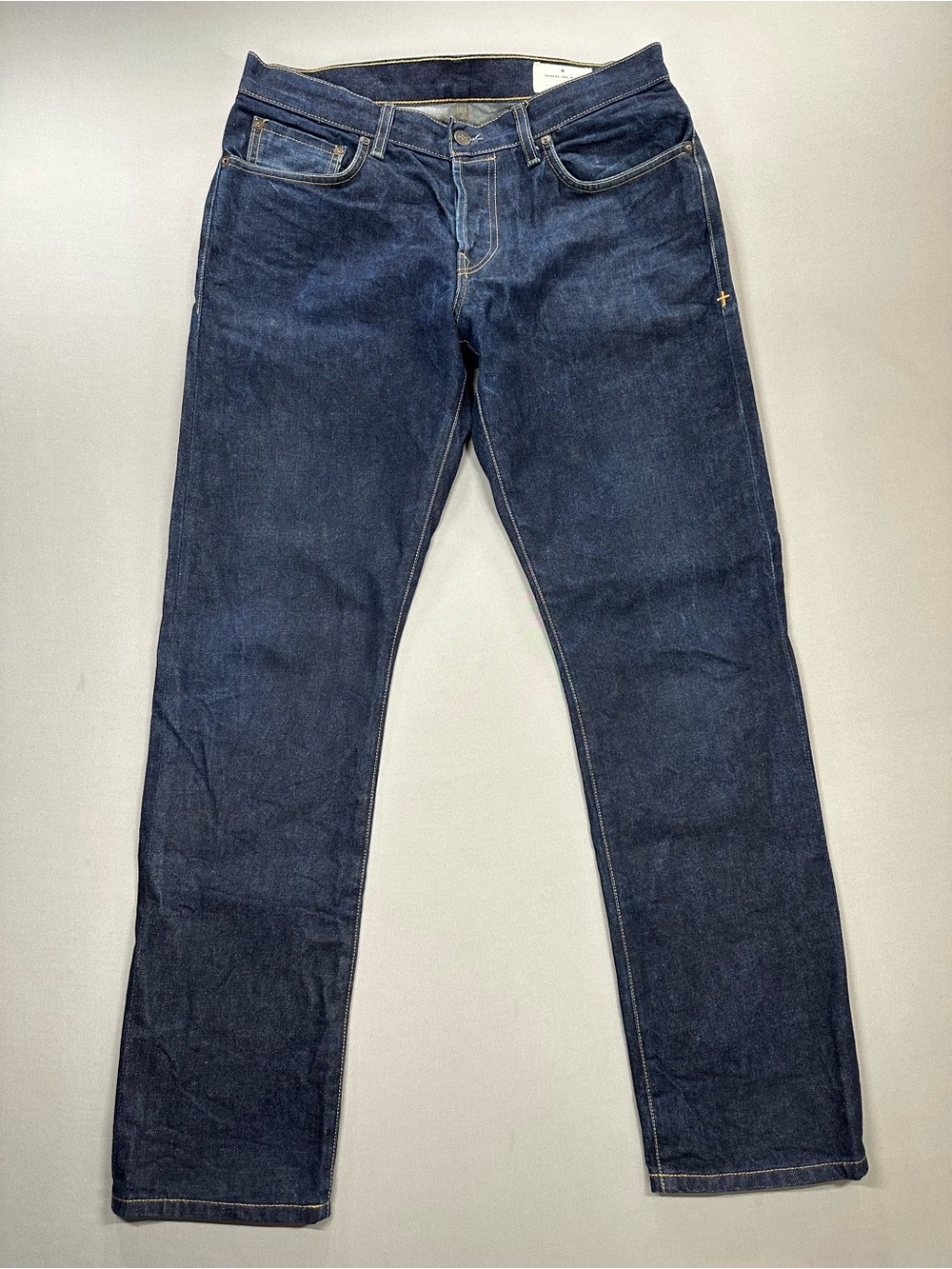 Imogene + Willie Barton Slim Jeans, Indigo 14oz Japanese Rigid Denim - Mens 31